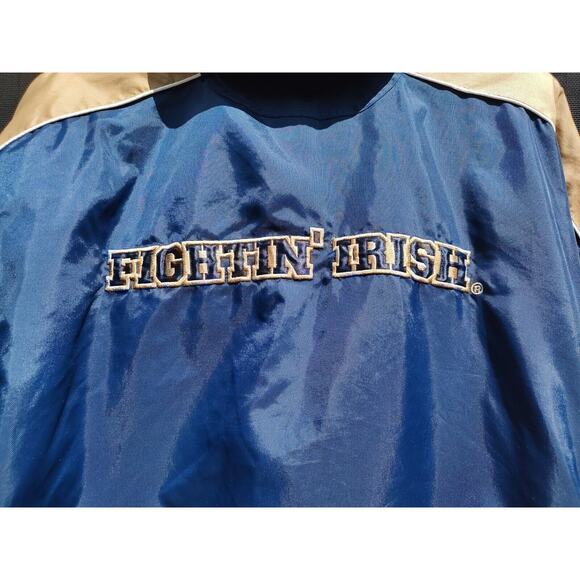 Vintage G-III Notre Dame Fighting Irish Full Zip Jacket - LARGE - Picture 6 of 11
